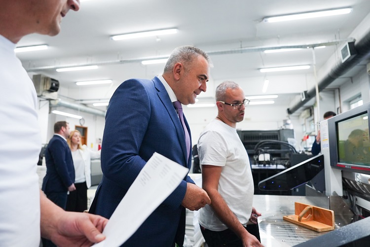 Prime Minister Minić visits the 