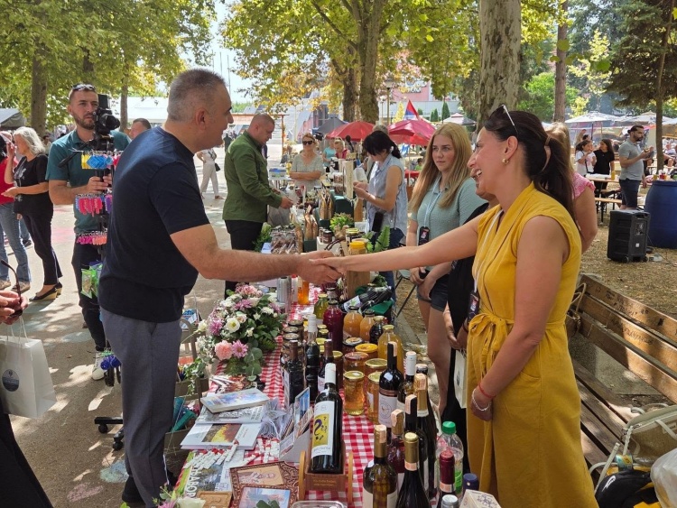 Prime Minister Minić at Gastro Fair in Brod, Municipality of Brod is in big development expansion