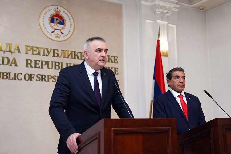 Prime Minister Minić speaks with the US Special Envoy for Global Partnership Paolo Zampolli, document with many projects will be presented in the US