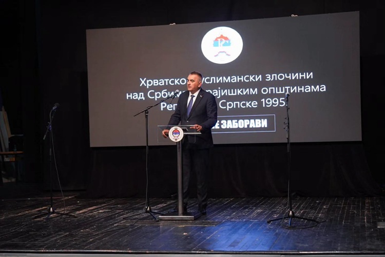 Prime Minister Minić in Mrkonjić Grad, it is unacceptable that there is no justice for Serbian victims after 31 years