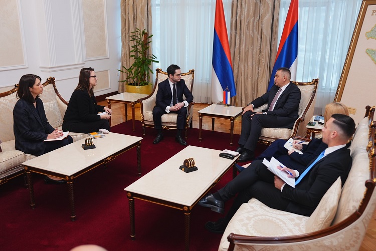 Meeting of the Prime Minister of the Republic of Srpska with the Ambassador of France