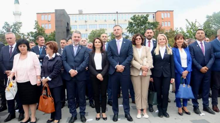 BIJELJINA: Minister Jujić at the commemoration of the Day of Serbian Unity, Freedom and the National Flag