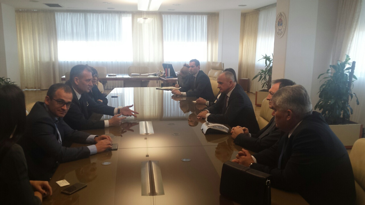 Minister Đokić meets with State Secretary of the Ministry of Economy of the Republic of Serbia, Miloš Petrović