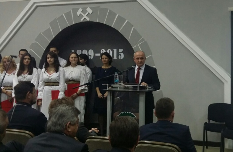 Minister Đokić at the ceremony marking 30th anniversary of TPP Ugljevik