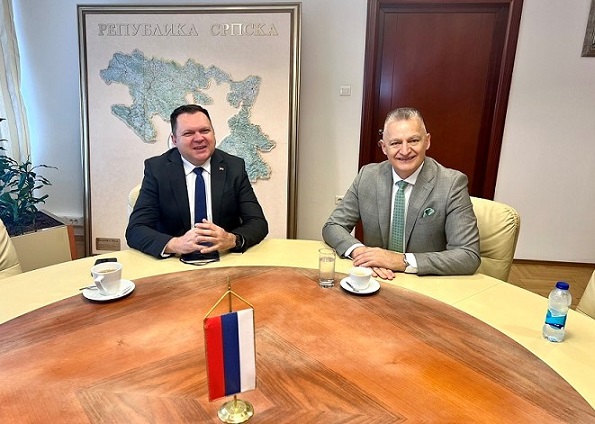 Minister Budimir organised a reception for Dean Ranko Škrbić