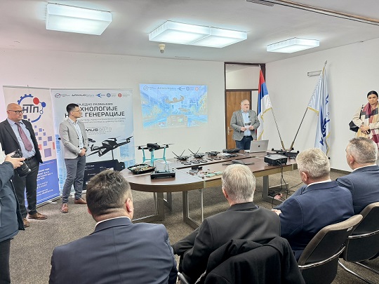 Startup project of the Science and Technology Park presented – unmanned systems (drones) “RMUS Balkans”