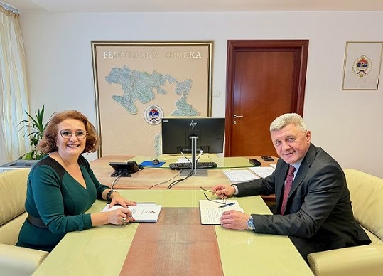 Minister Draga Mastilović spoke with the Chair of the Council for Higher Education, Nedeljka Ivković