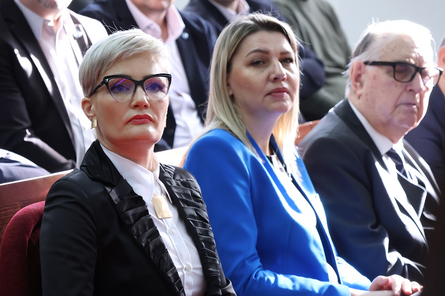 Assistant Minister for Higher Education Jelena Starčević at the reception on the occasion of the Day of the Republic and St