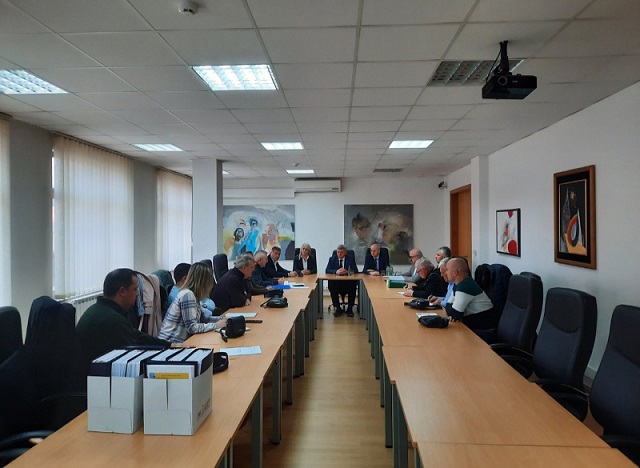 Meeting at the University of Istočno Sarajevo regarding the construction of the Faculty of Physical Education and Sport building