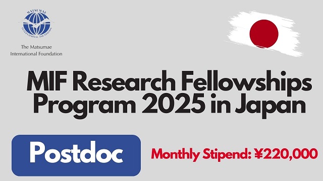 Scholarships for young researchers who want to train in Japan