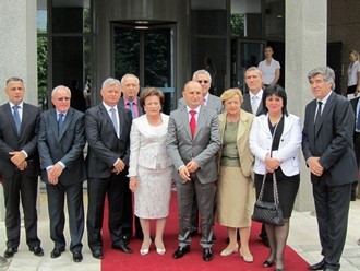 Обраћање премијера Џомбића у Требињу, на свечаној академији поводом 20 година „Електропривреде Републике Српске“