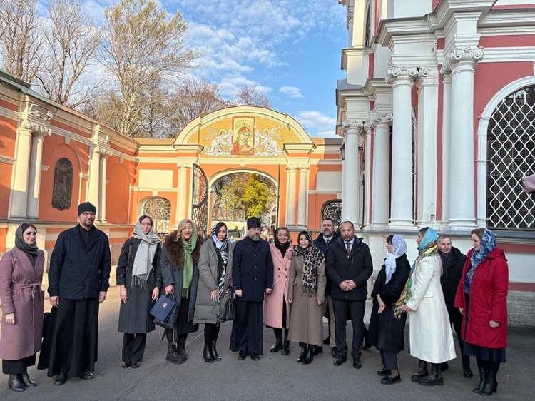 Посјета светињи Санкт Петербурга