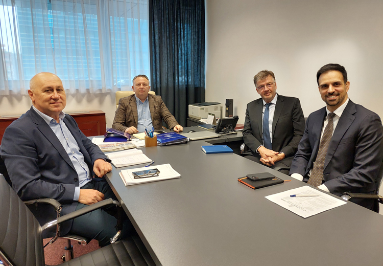 ОДРЖАН САСТАНАК С ПРЕДСТАВНИЦИМА ЕВРОПСКЕ ИНВЕСТИЦИОНЕ БАНКЕ ЗА БиХ