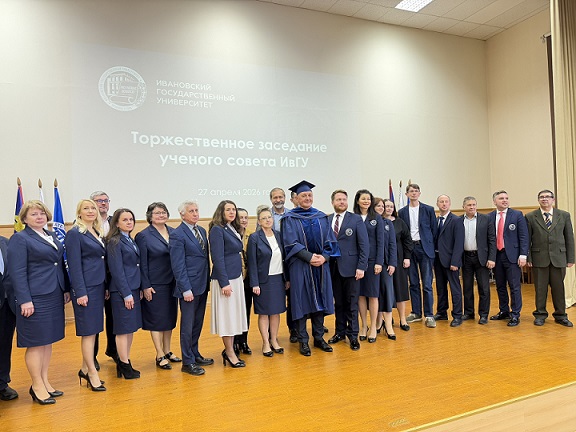 Министар Мастиловић са ректором Ивановског државног универзитета 