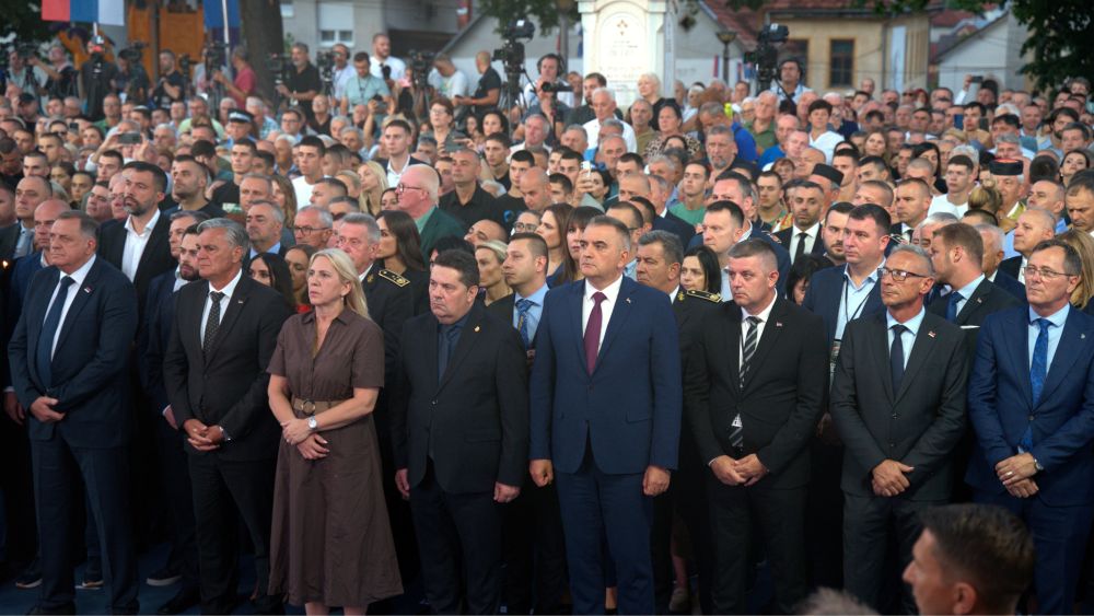 Остојић у Мркоњић Граду на централном обиљежавању Дана сјећања на све страдале и прогнане Србе у хрватско-муслиманском погрому 1995. године