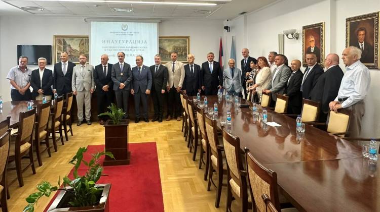 Свечана инаугурацији проф. др Ђуре Мацута у АНУРС