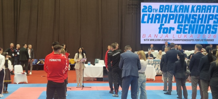 Отворено Балканско првенство у каратеу за сениоре и ветеране