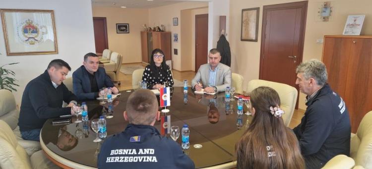 Пријем за репрезентативце из Републике Српске који ће учествовати на Зимским олимпијским играма у Милану и Кортини 
