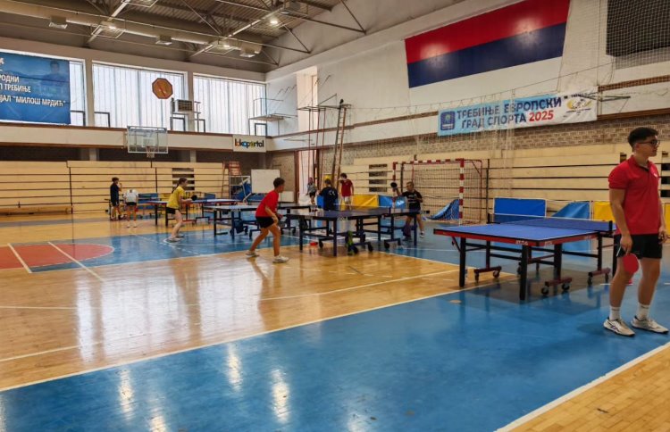 Љетна школа спорта – заједнички тренинзи стонотенисера Србије и Српске