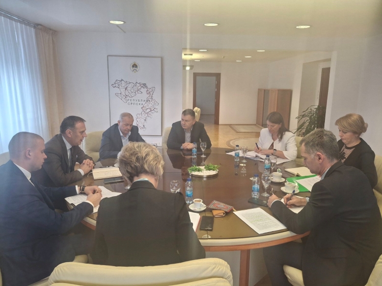 Министар Бубић са представницима Привредне коморе Републике Српске
