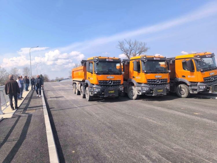 Мост у Чесми тестиран пробним оптерећењем - Ускоро технички преглед и пуштање у саобраћај