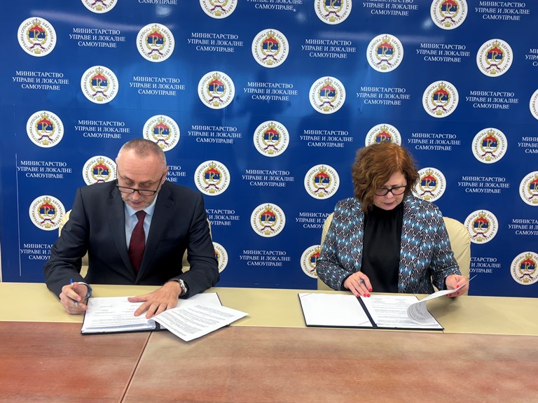 Министарка Јујић и министар Егић потписали Споразум о електронској размјени података